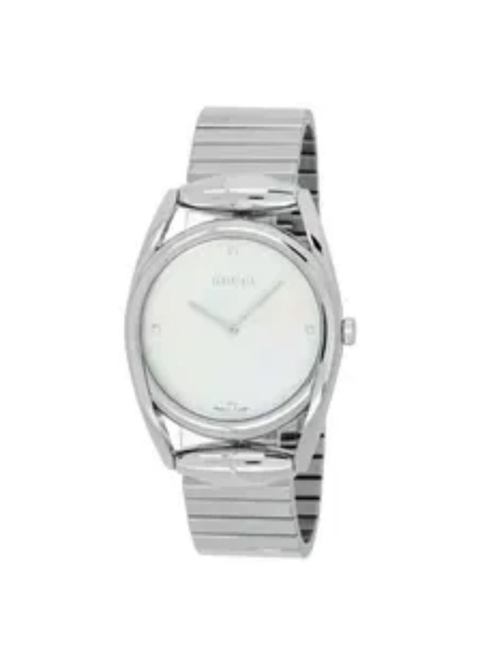 NEW in Box GUCCI Quiet Luxury Crystal Mother-of-Pearl Watch w Authenticity Cert. - Picture 10 of 12